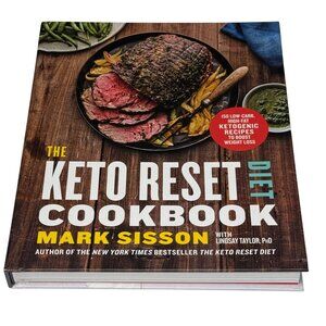 The Keto Reset Diet Cookbook Hardcover New